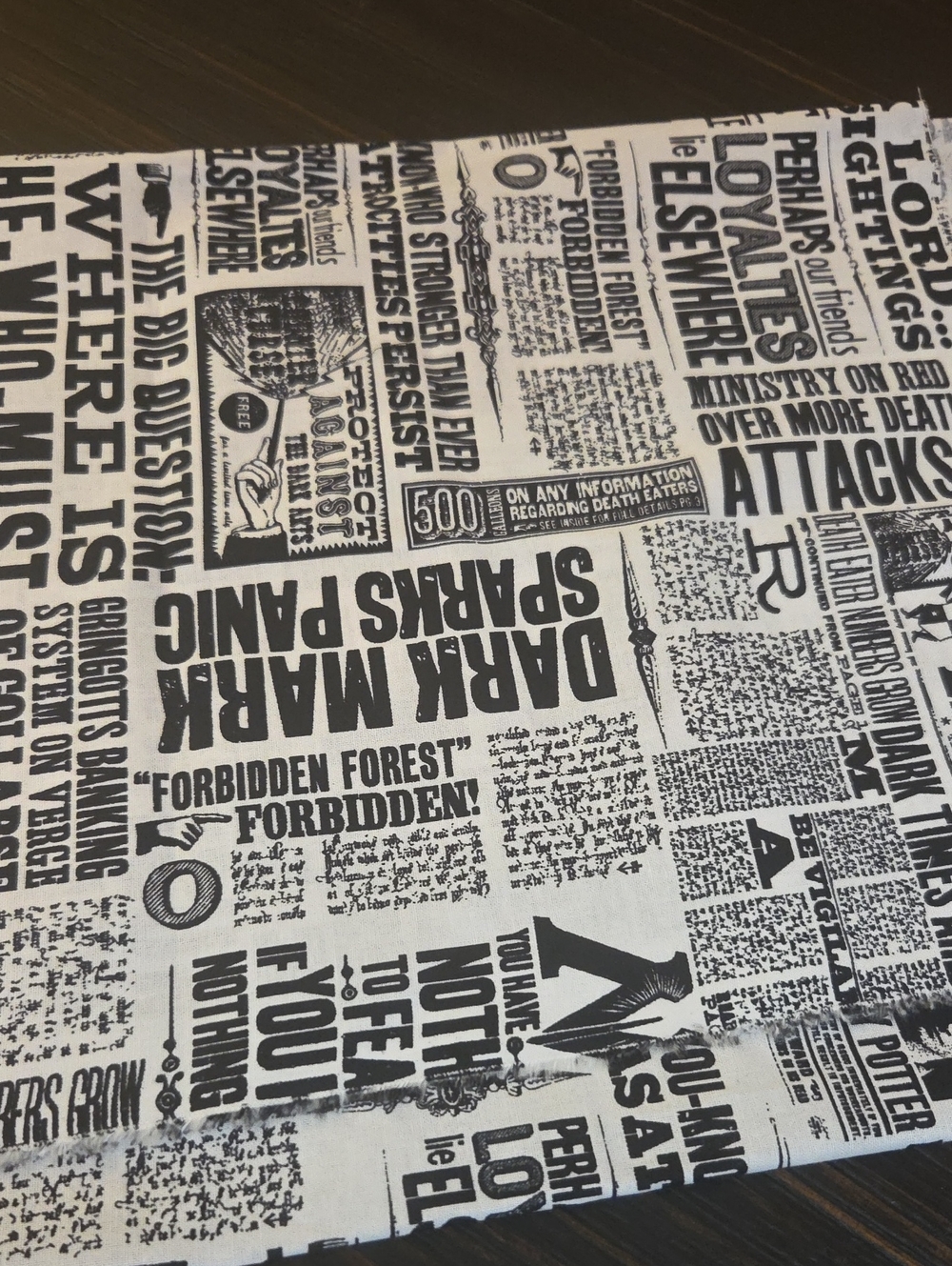 Harry Potter Fabric